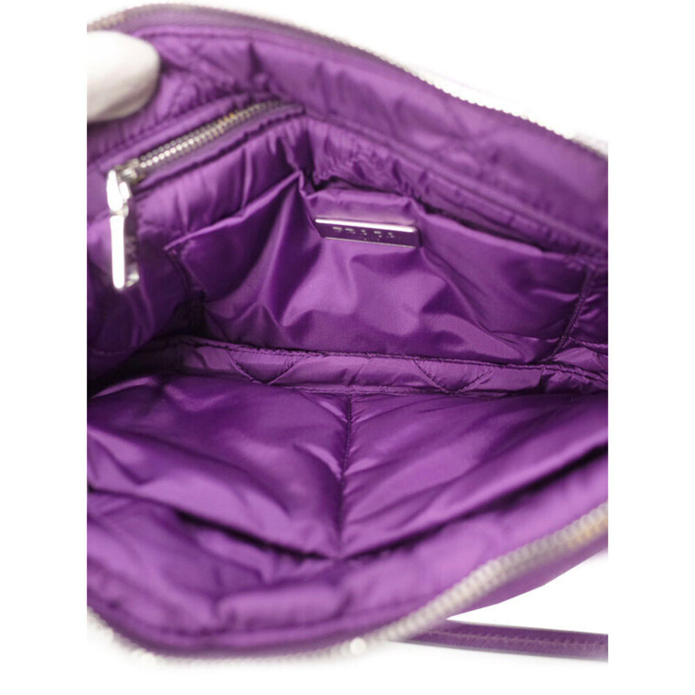 Prada bomber clutch bag purple - Picture 3 of 9